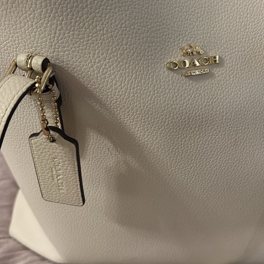 Coach | cream color tote ( purse) - Picture 2 of 10